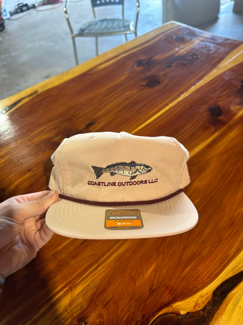 Redfish SnapBack w/rope