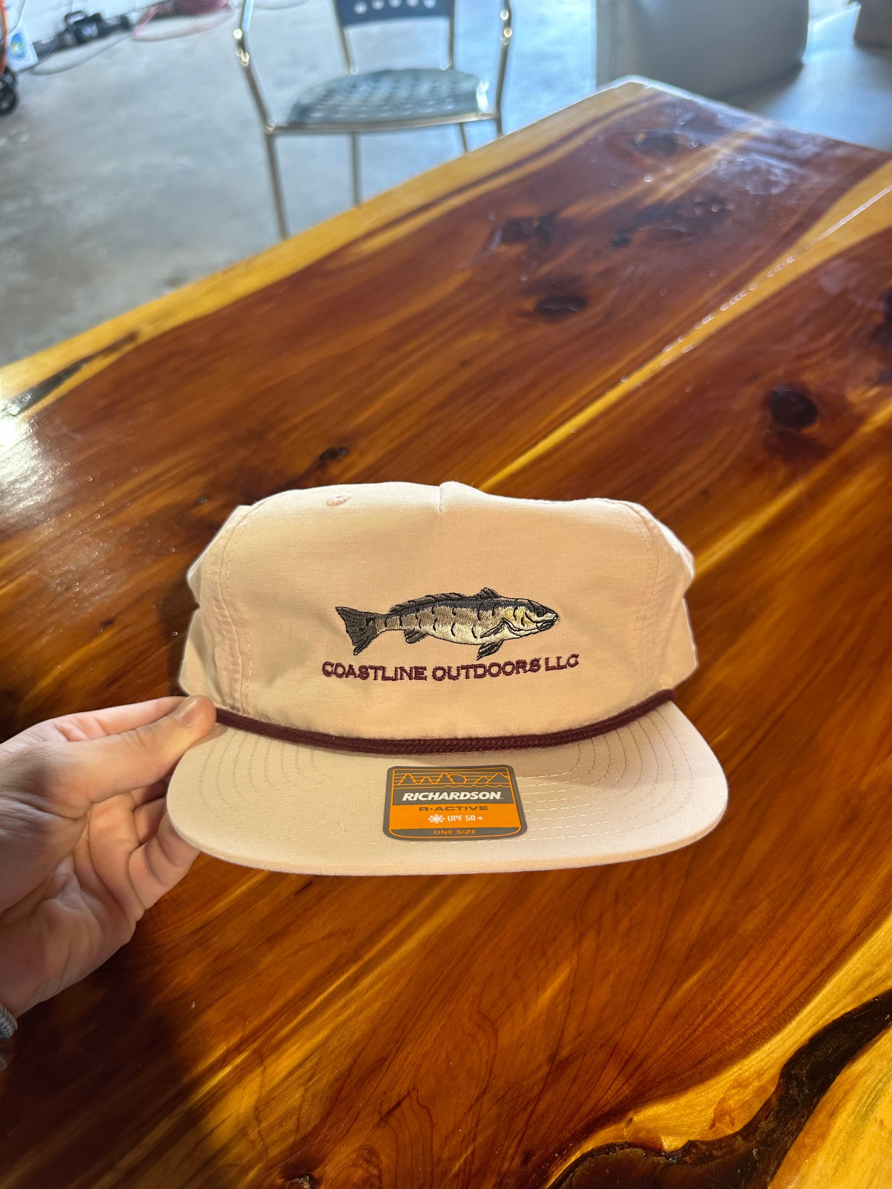 Redfish SnapBack w/rope
