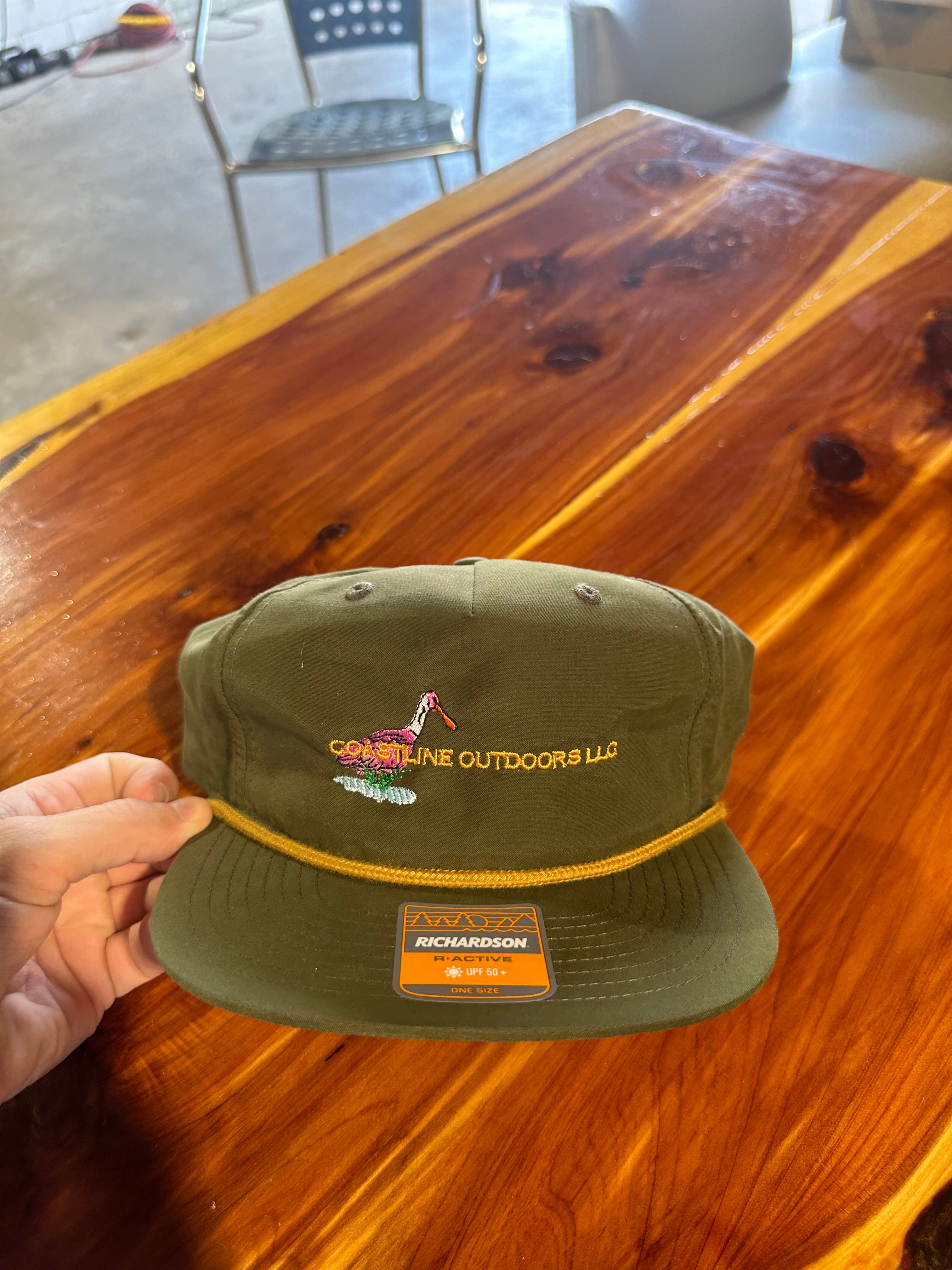 Spoonbill SnapBack w/ rope